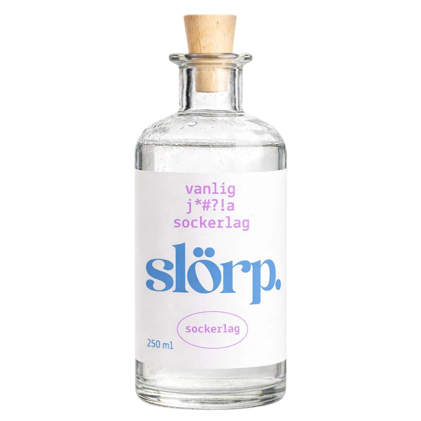 Slörp Svensk sukkersirup 25 cl