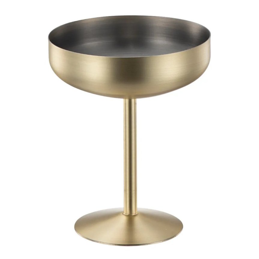 Zoom billede af Guldglas champagne glas - Cocktailglas i guld 18 cl