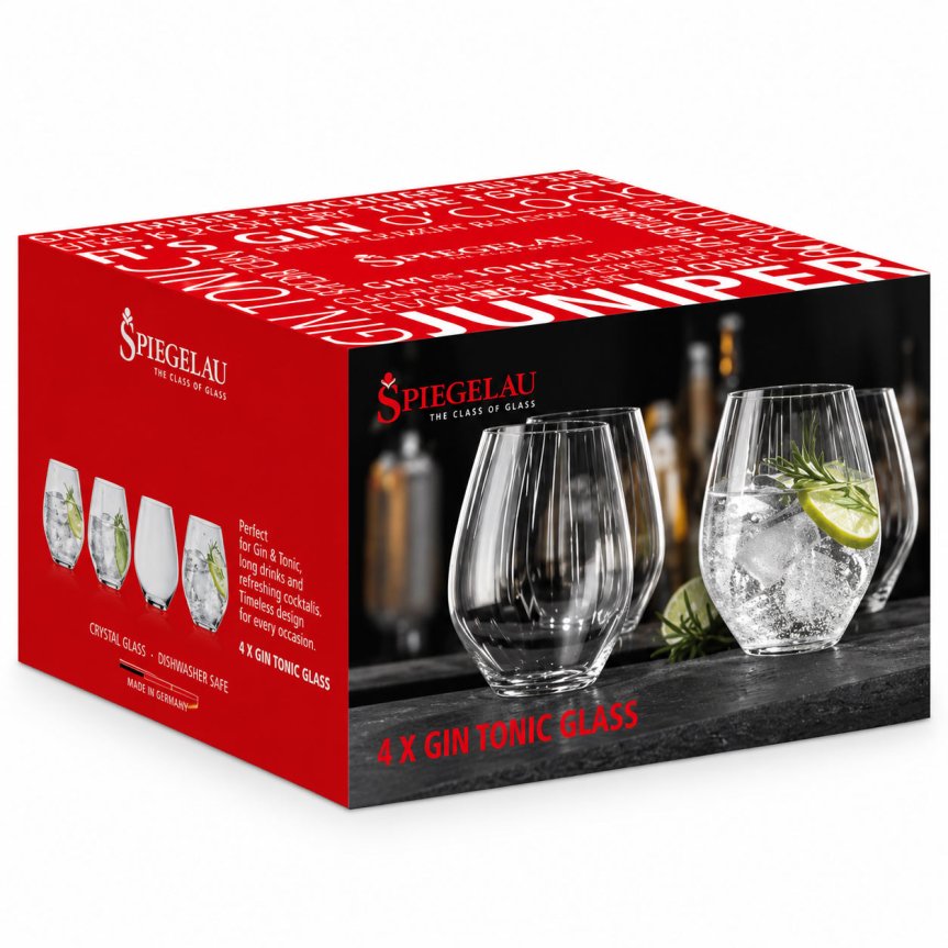 Zoom billede af Casual Gin & tonicglas 63 cl 4-pack
