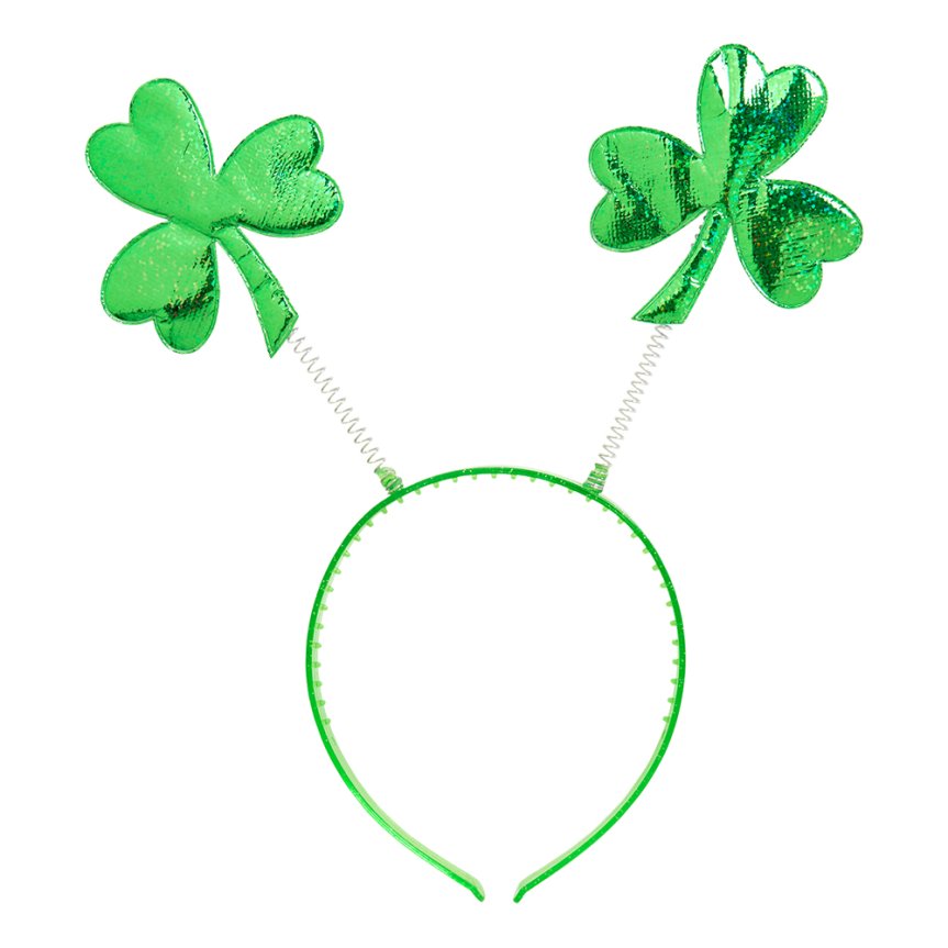 st patricks day shamrock head boppers