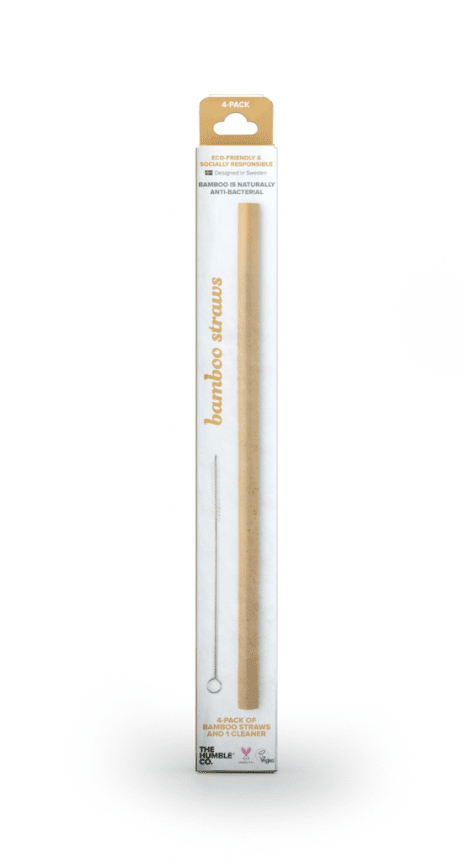 mbusugrör med rengöringsborste 4-pack