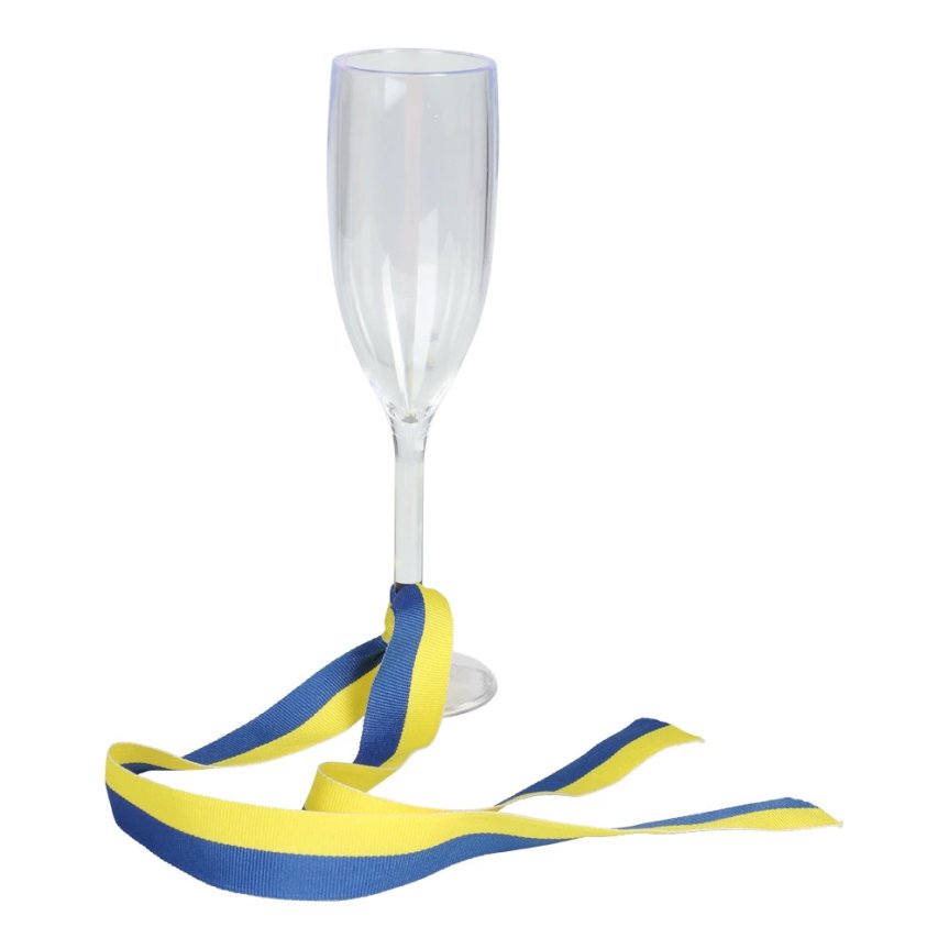 Champagneglas af plast - Student