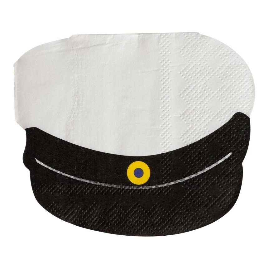 Studenterservietter Studenterhue 33 x 33 cm 16-pak