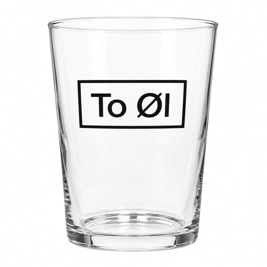 Zoom billede af To Øl Bodega ølglas 40 cl