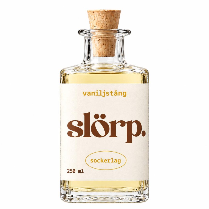 Zoom billede af Slörp Sukkersirup Vaniljestang 25 cl