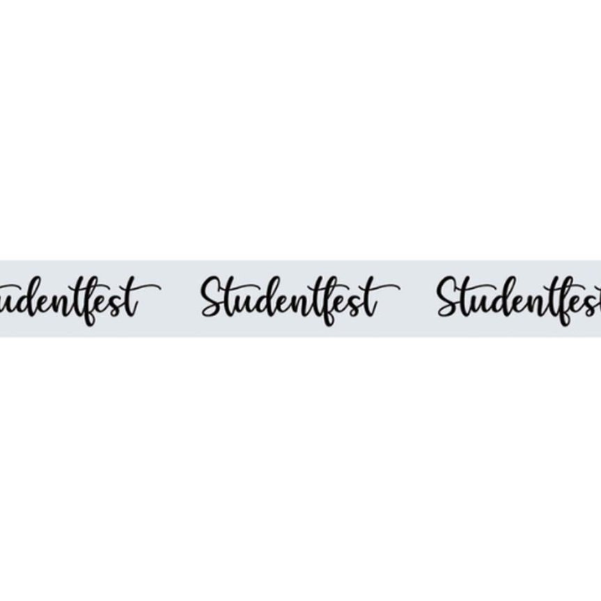 Advarselstape Studentfest 6 meter