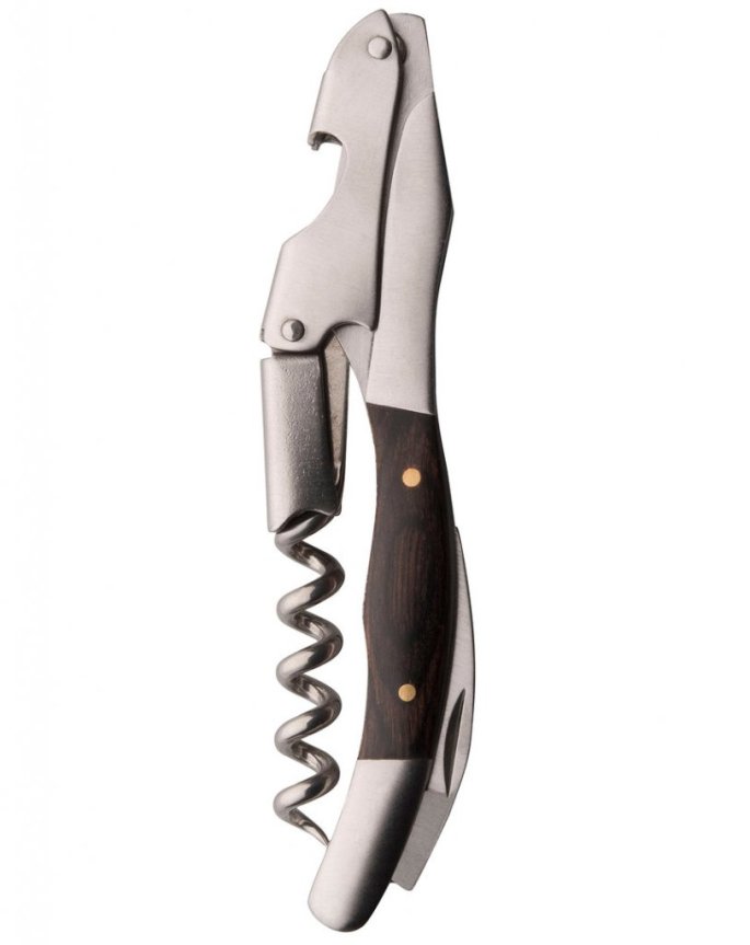 Korkskruv med folieskärare