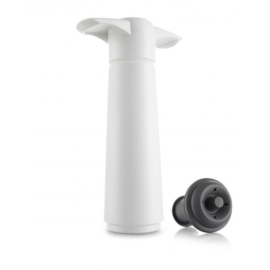 Zoom billede af Vacu Vin Wine Saver Original vakuumpumpe hvid med 1 vinprop